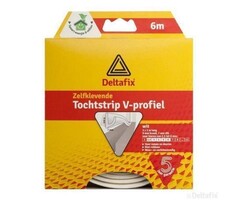 Zelfklevende tochtstrip voor kieren 1 tot 7 mm -2x3 mtr