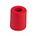 Deurbuffer rubber 75mm rood