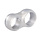 Transparante deurlink buffer 16 x 18 mm