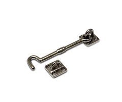 Kajuithaak Messing vernikkeld 75mm