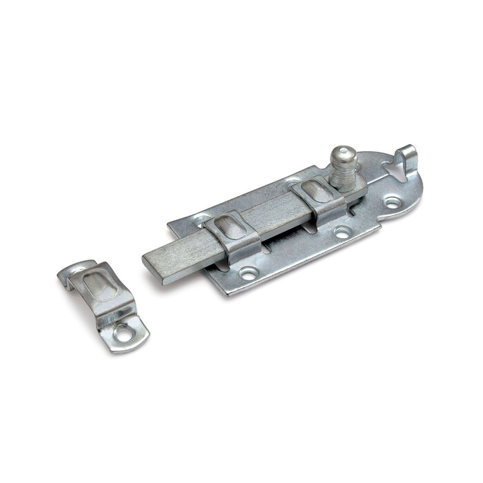 Rolschuif 100 mm vlak verzinkt