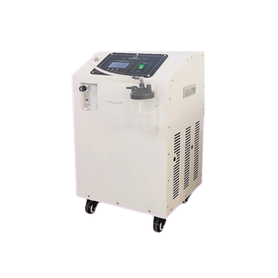 CRDLIGHT - 5 liters/minute oxygen concentrator on wheels / LCD screen
