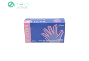 Maxter - Gants nitrile - Boîte de 100 - Taille XL