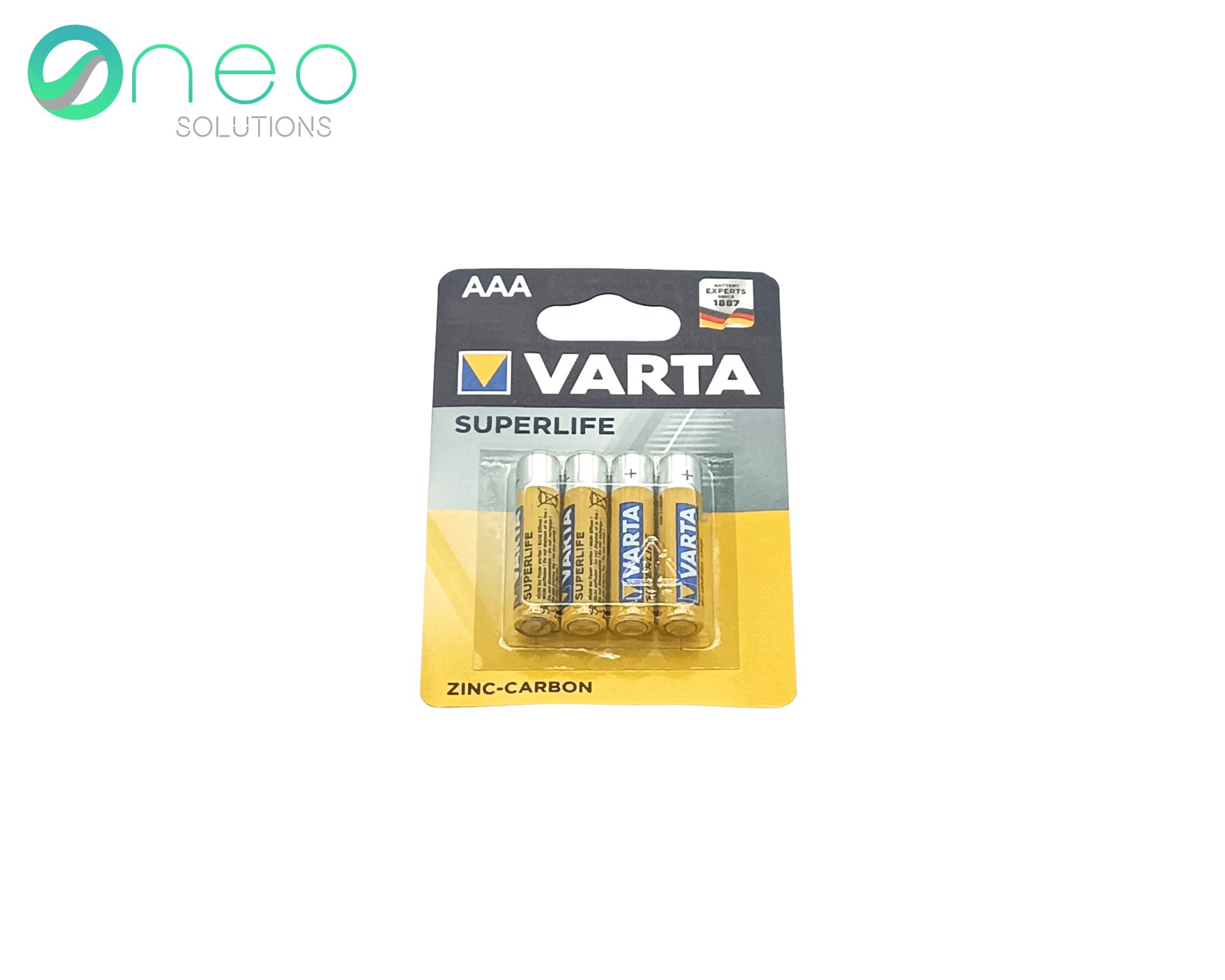 Varta Superlife AAA  batterijen - Set van 4