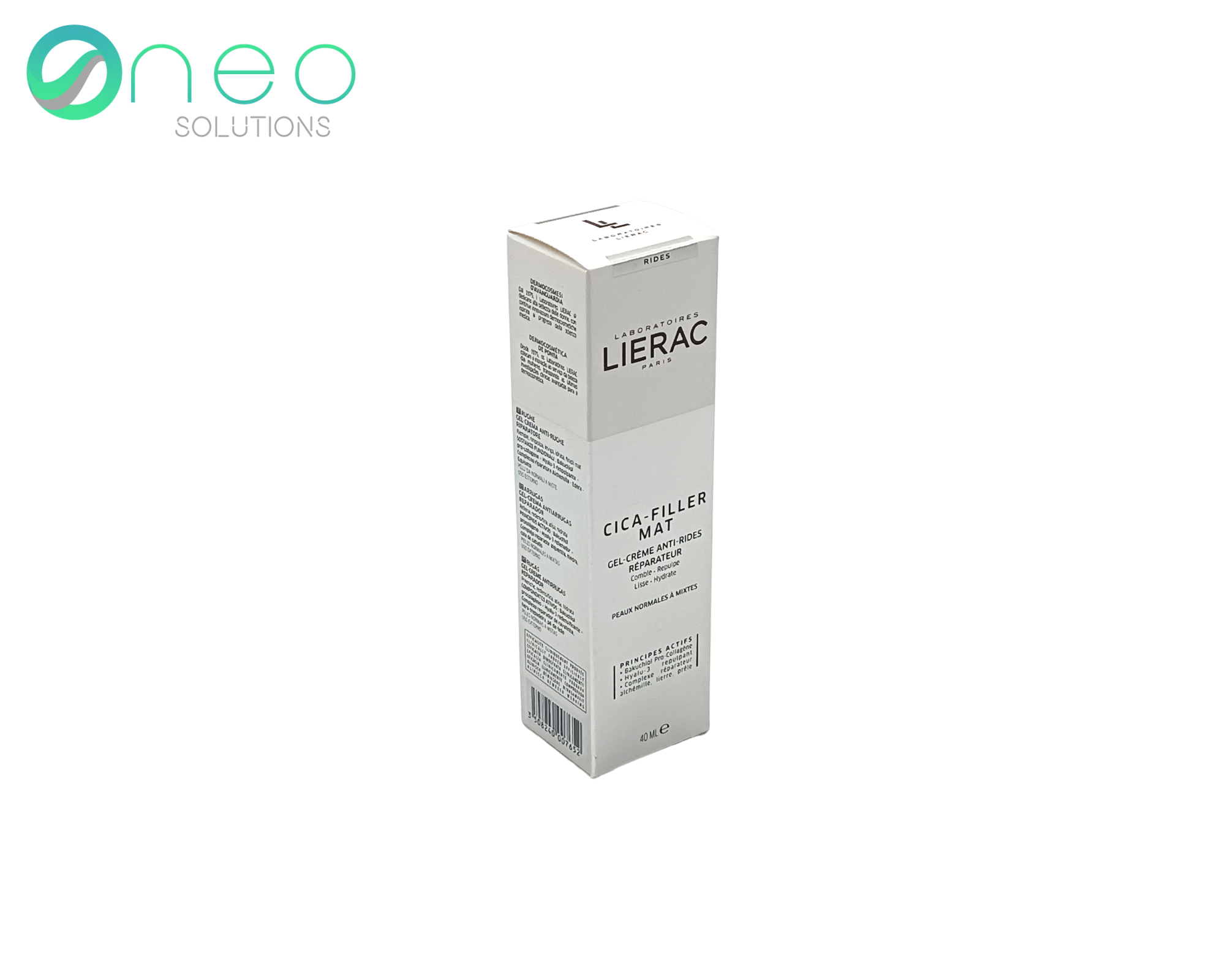 Lierac - cica filler cream-gel normal and mixed-skin - 40 ml
