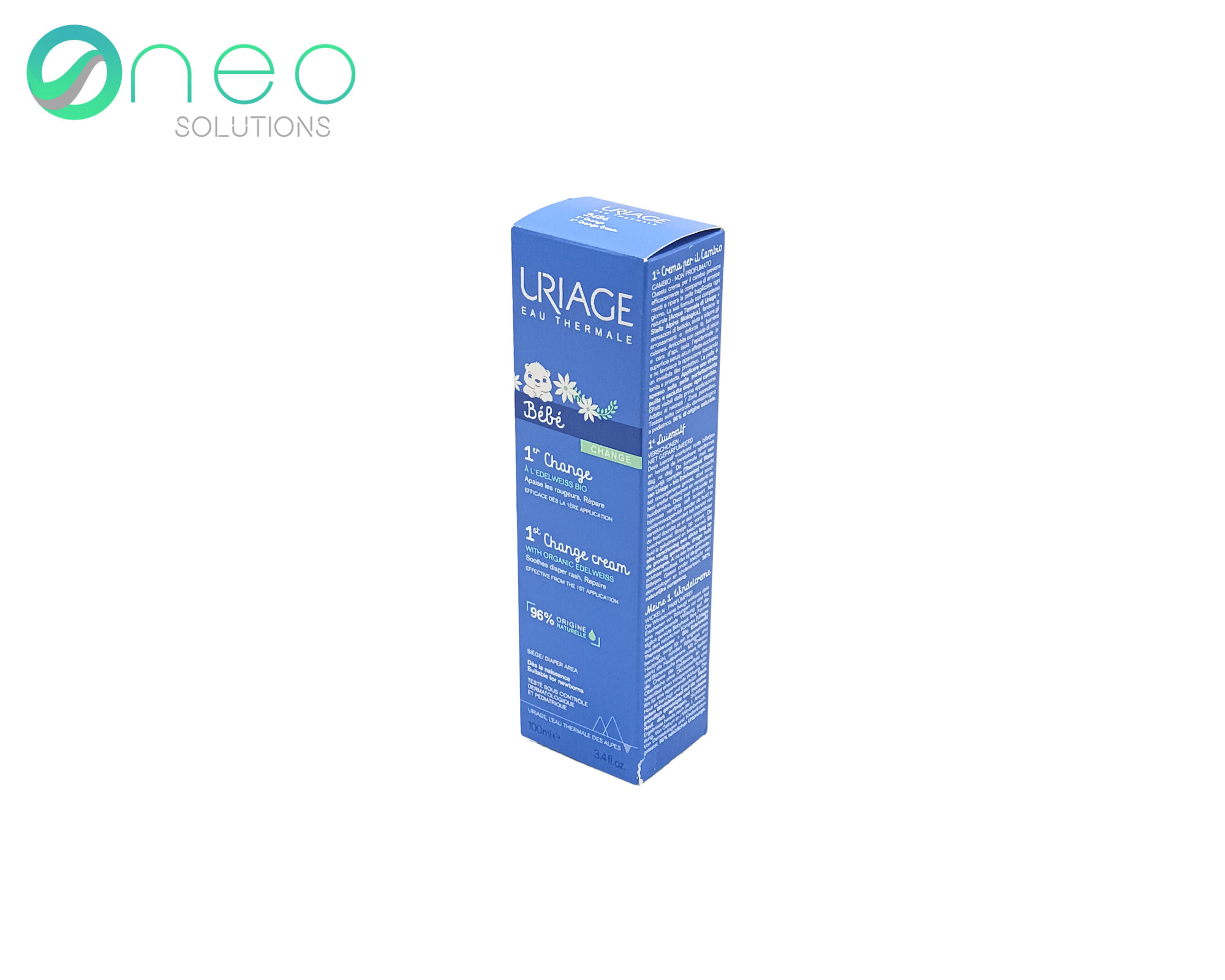 Uriage - baby 1st change cream - 100ml