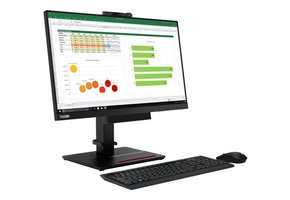 ThinkCentre M70q Gen 3 | Intel Core i5-12500T @4.4 GHz | 23.8" LED Full HD TouchScreen