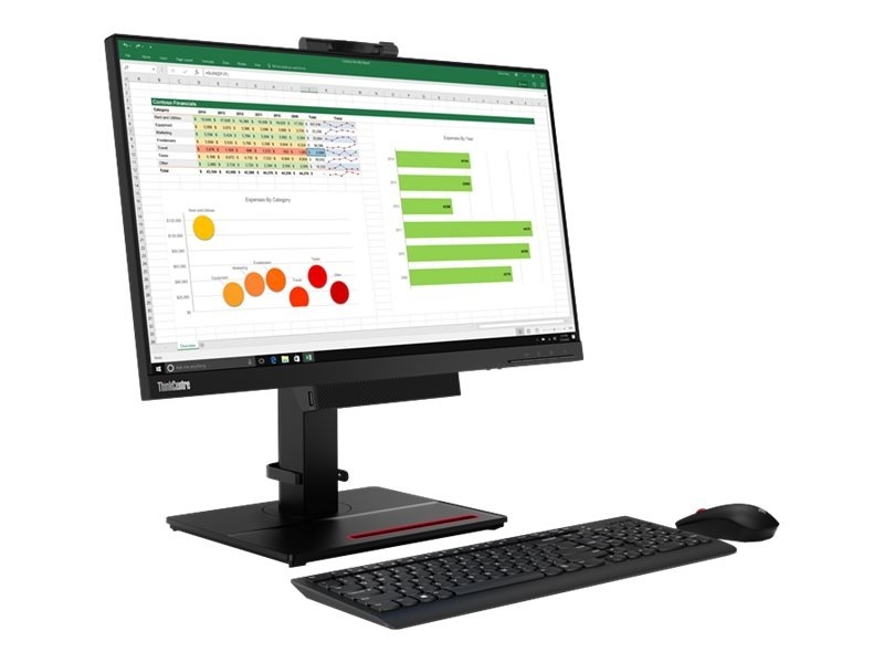 ThinkCentre M70q Gen 3 | Intel Core i5-12500T @4.4 GHz | 23.8" LED Full HD TouchScreen