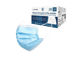 Type IIR medical surgical masks - Blue (5x10) - DLC : 2027