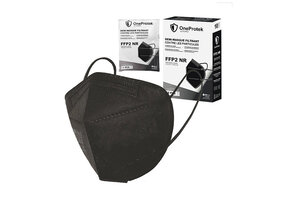 Masks FFP2 NR BLACK - Individually wrapped pieces (BOX of 10) : DLC 01/2027