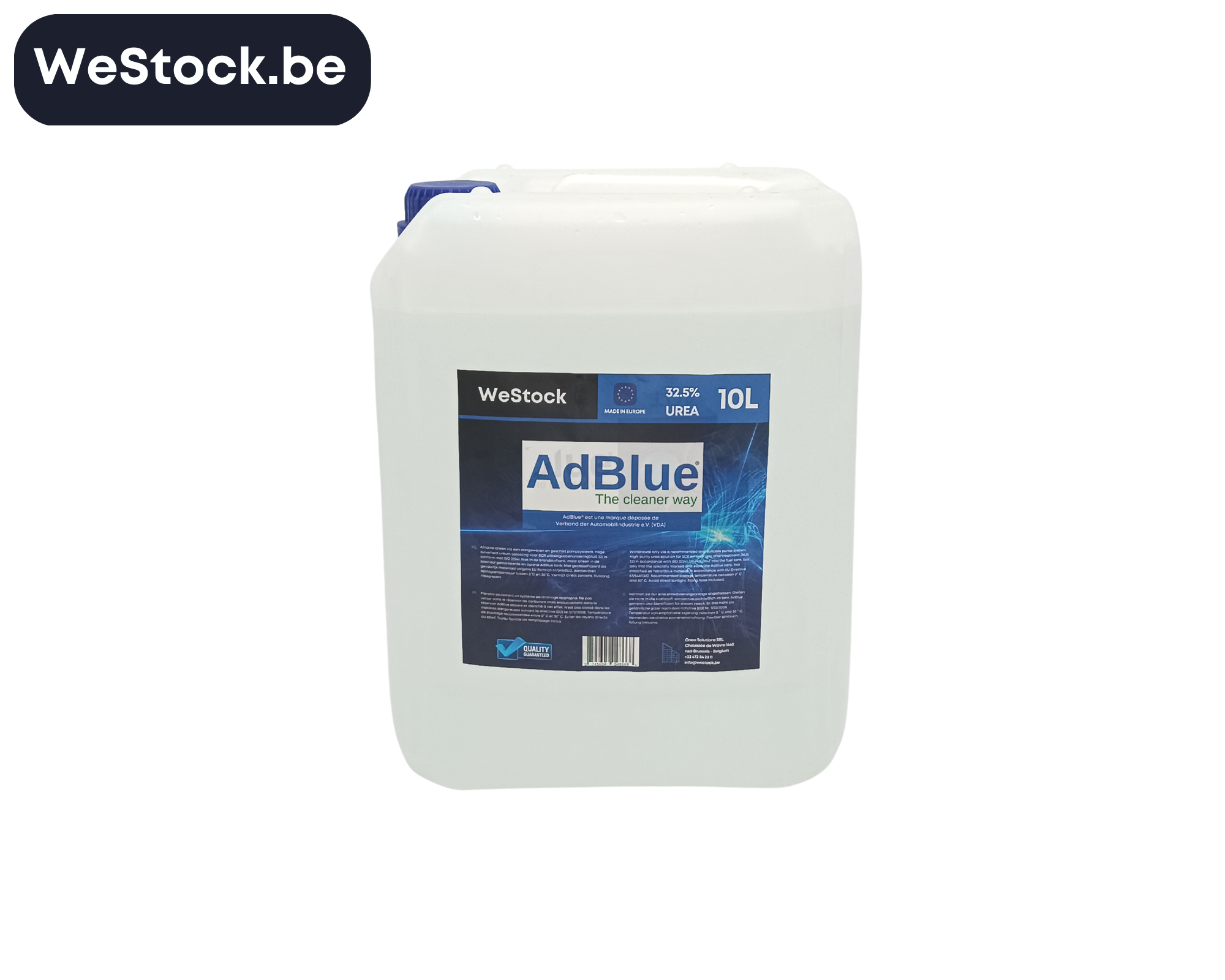 Adblue met uitloop geleverd | 10L