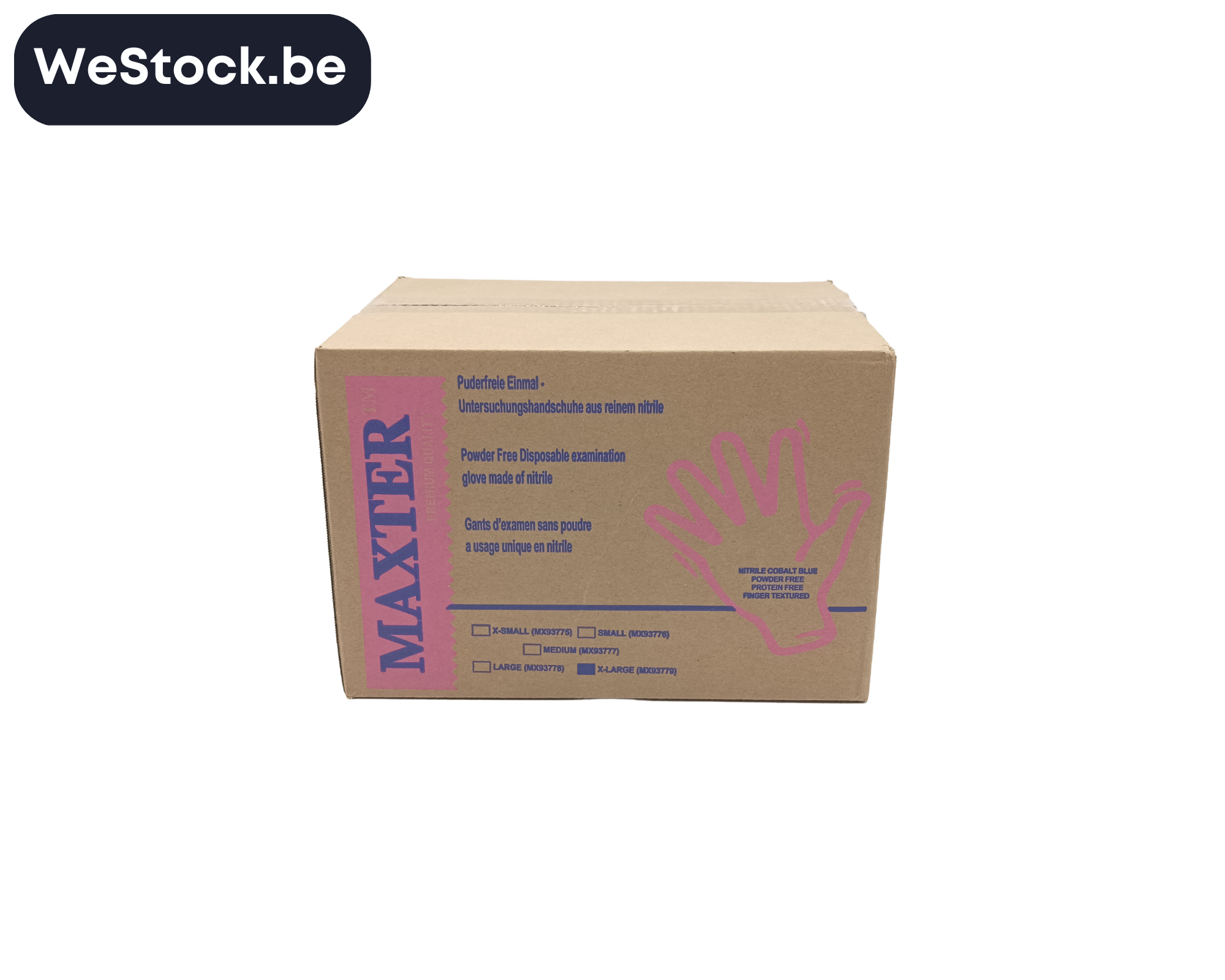 Handschoenen | Nitril | 100 Handschoenen | Maat XL