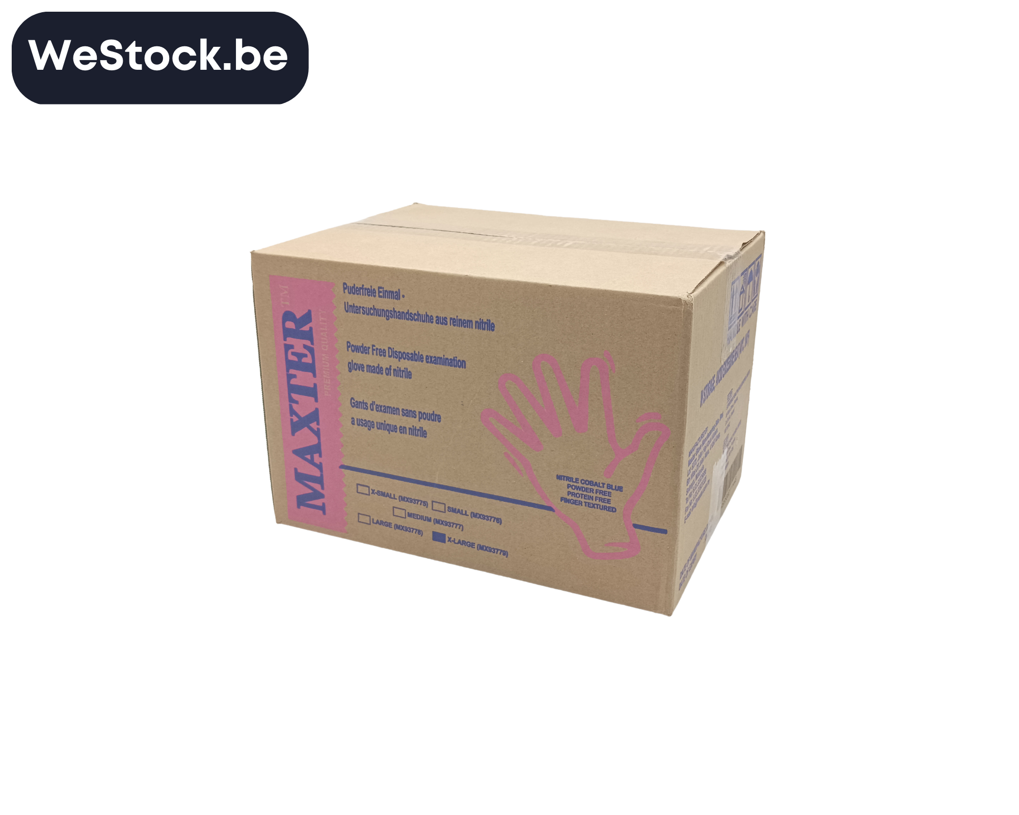 Handschoenen | Nitril | 100 Handschoenen | Maat XL