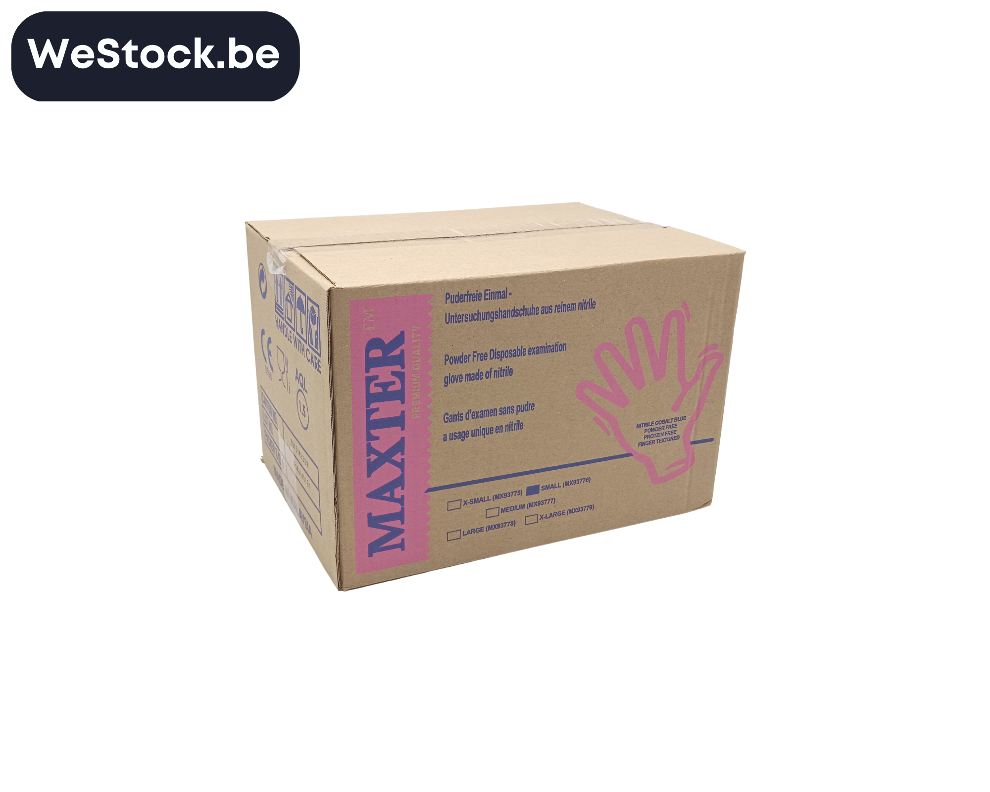 Gants | Nitrile | 100 Gants | Taille S