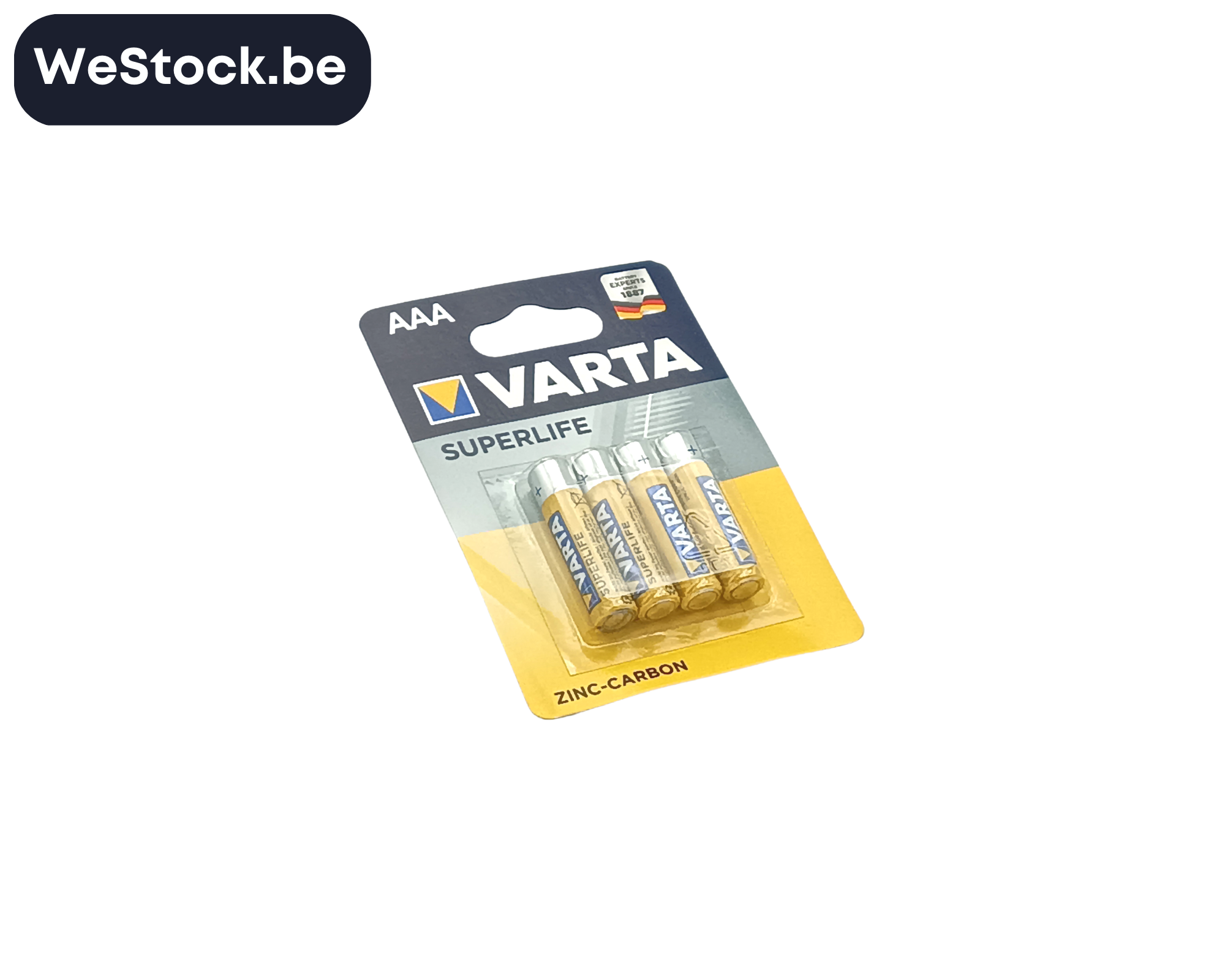 Piles | AAA | Zinc-Carbone | 4 Piles