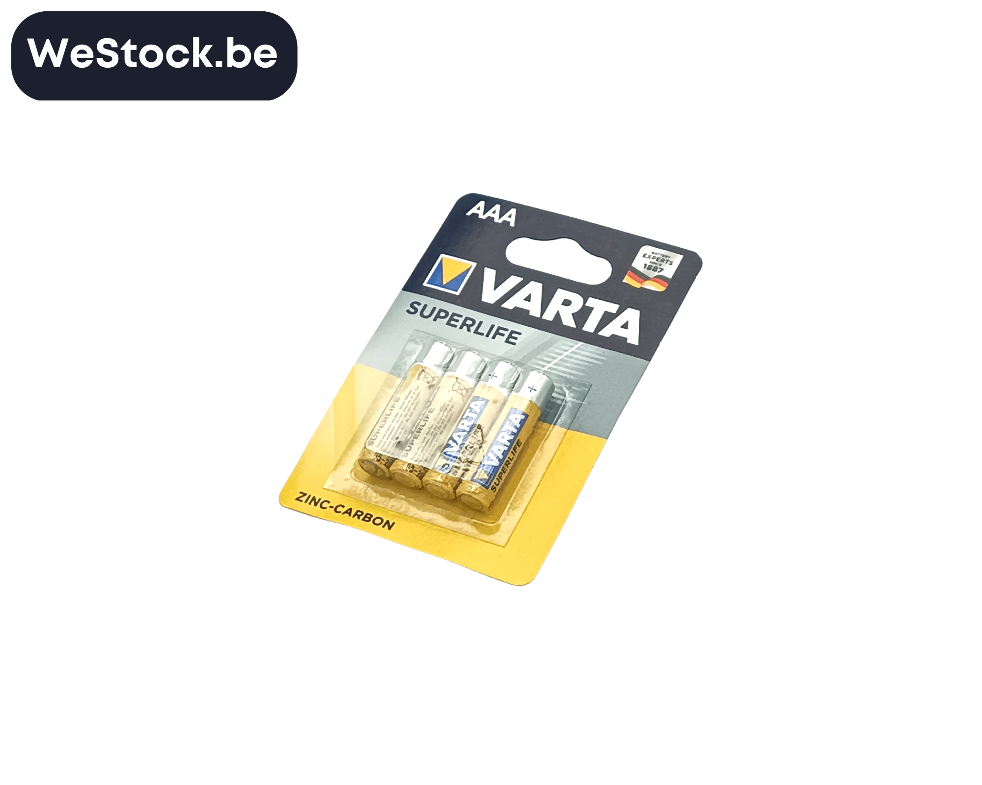 Piles | AAA | Zinc-Carbone | 4 Piles