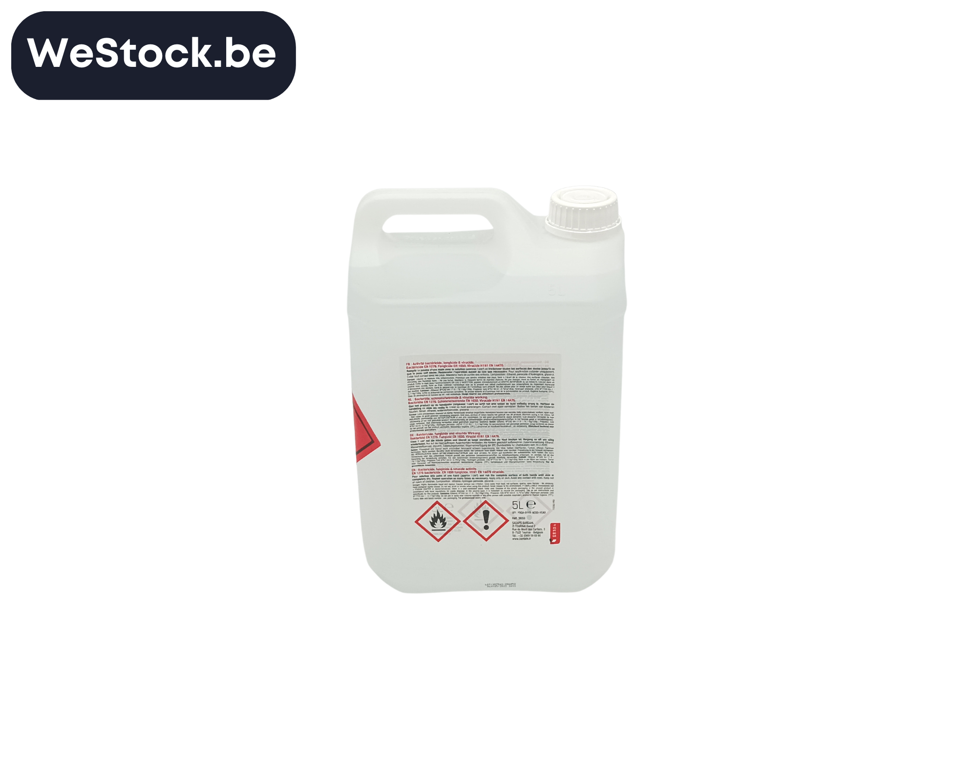 Gel désinfectant pour les mains | 5L