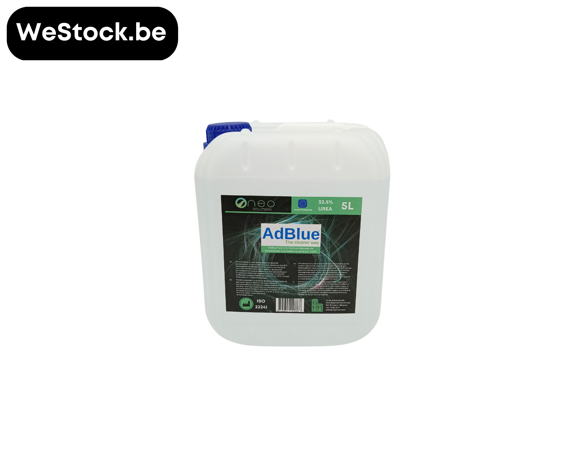 Adblue met uitloop geleverd | 5L