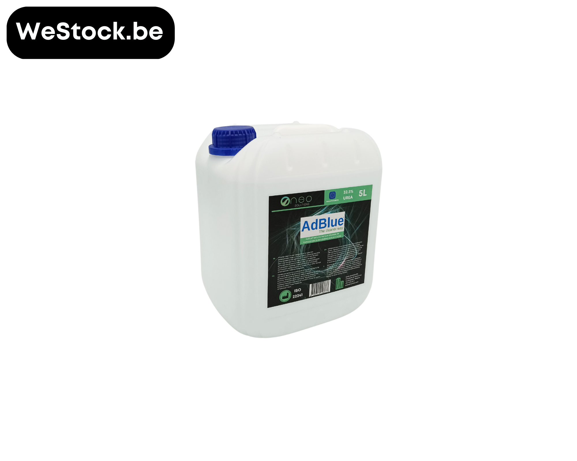Adblue met uitloop geleverd | 5L