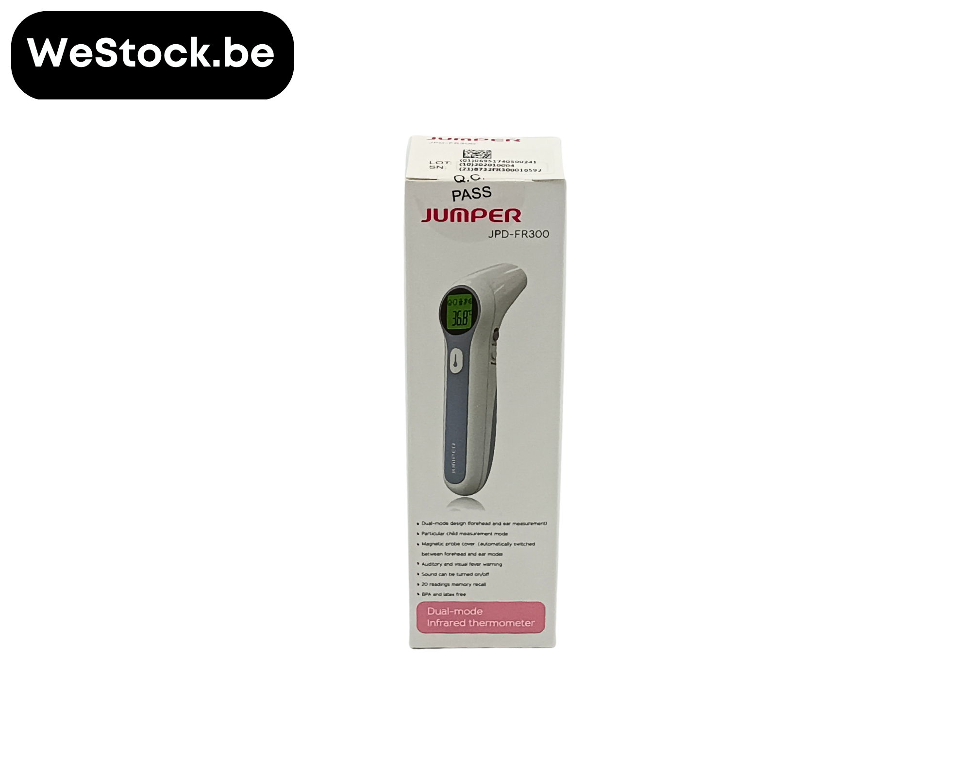 Thermomètre infrarouge JPD-FR300 | Front/Oreilles
