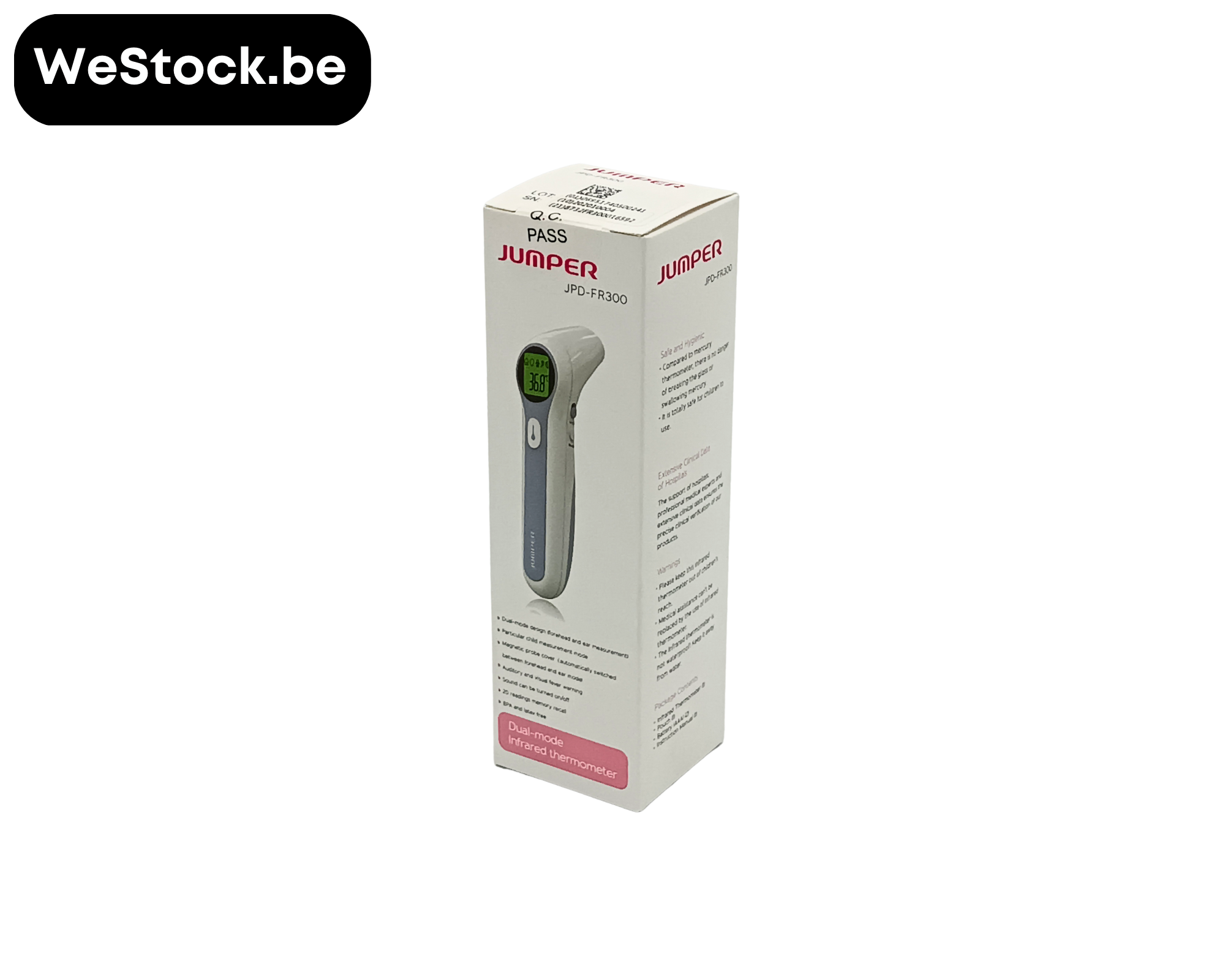 Thermomètre infrarouge JPD-FR300 | Front/Oreilles