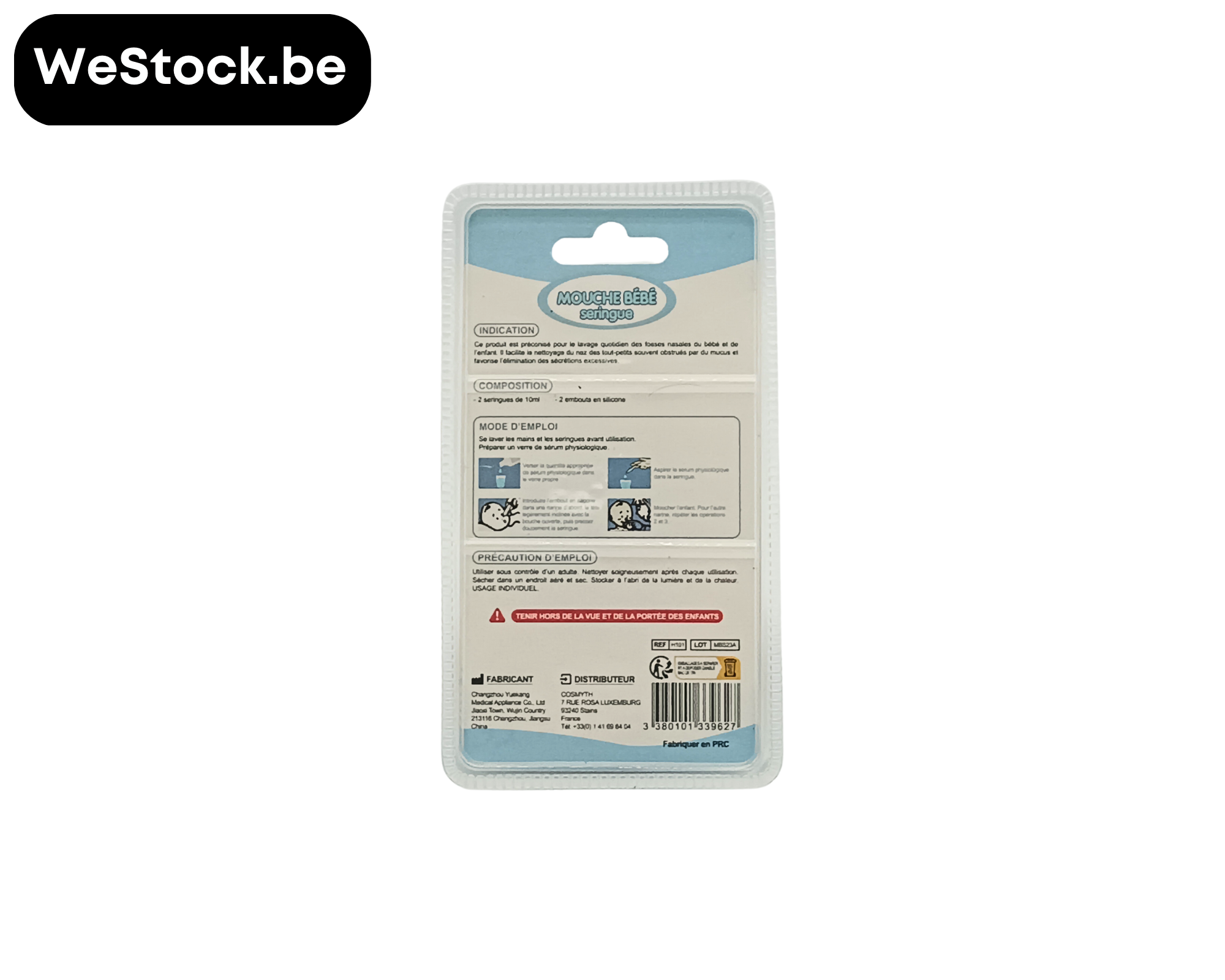 Baby nasal syringe | Box of 2