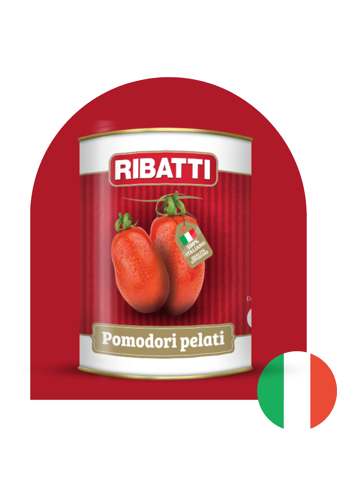 Tomates pelées entières – Origine Italie – 2.5 KG
