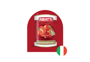Concassé – Pulpe de tomate en morceaux – Origine Italie – 2.5 KG (conserve)