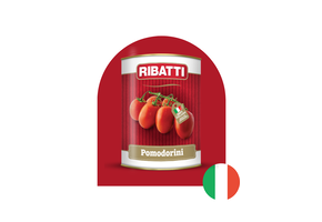 Hele kerstomaten (Pomodorini) – Afkomstig uit Italië – 2,5 kg (blik)