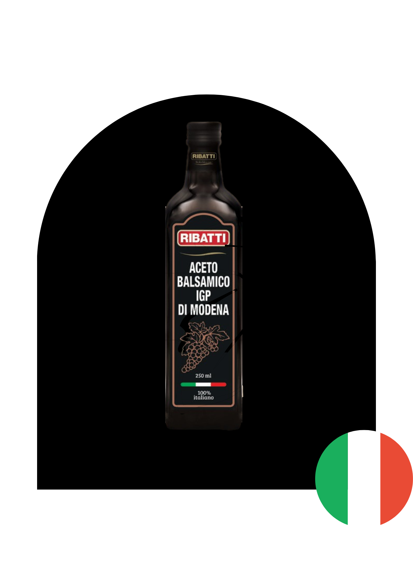 Balsamicoazijn uit Modena – Beschermde Geografische Aanduiding (BGA) (Aceto Balsamico di Modena) – 250 ml