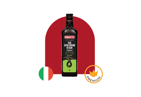 Huile d'olive 100% Extra vierge - 1 litre - D'origine italienne (Pouilles) - Fruitée