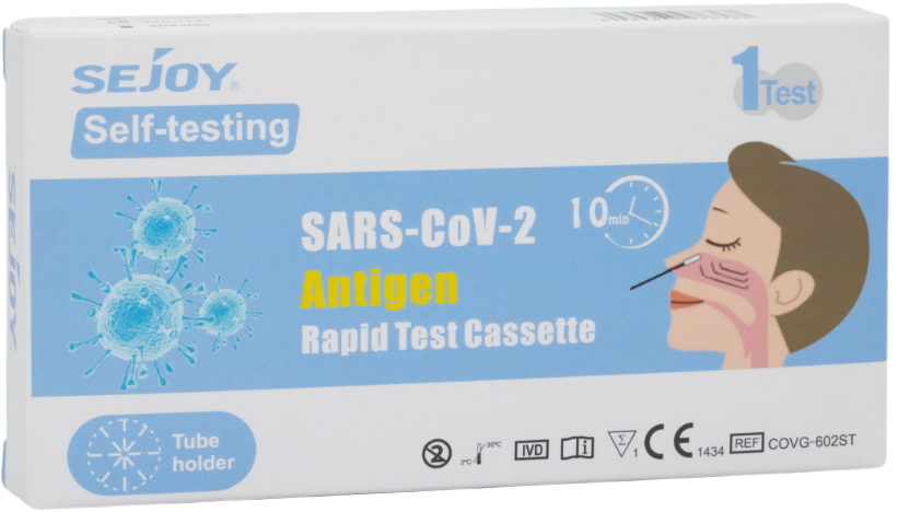 Sejoy - Autotest (CE 1434) - Test rapide - 1 unité - DLC : 09/2027