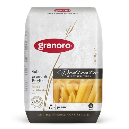 Penne Dedicato 500 g – Premium Al Bronzo Pasta from Puglia