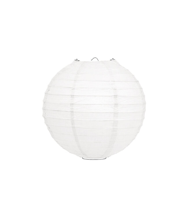 Witte Papieren Lampion 35cm