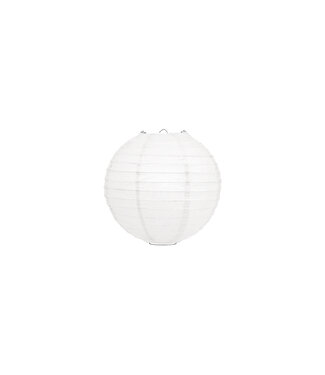 Lampionbox® Witte Papieren Lampion 15cm