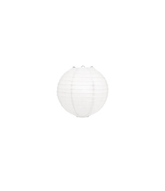 Lampionbox® Witte Papieren Lampion 10cm