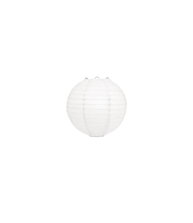 Witte Papieren Lampion 10cm