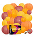 Lampionbox® Modulaire Lampionnen Set 24 Stuks - Geel - Oranje - Cinnamon