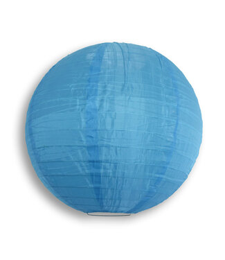 Lampionbox® Nylon Lampion Lichtblauw 80cm