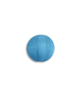 Lampionbox® Nylon Lampion Lichtblauw 25cm