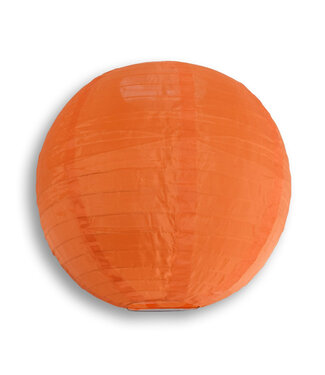 Lampionbox® Jumbo Nylon Lampion Oranje 80cm