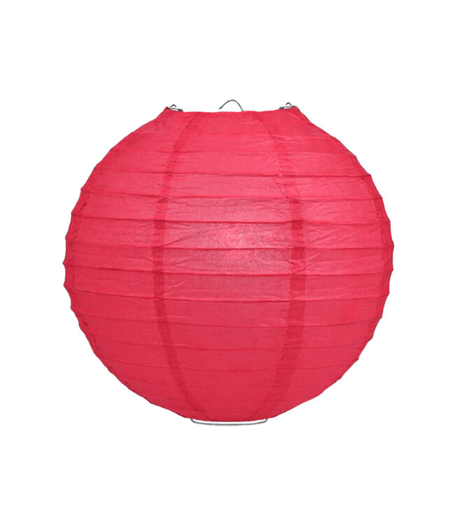 Lampion Donkerroze 50cm