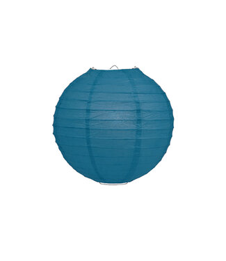 Lampionbox® Lampion Petrol Blauw 25cm