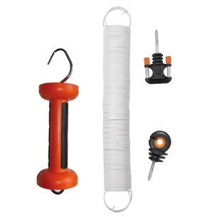 Gallagher Spannfeder-Weidetor-Set - 5 m (weiß)