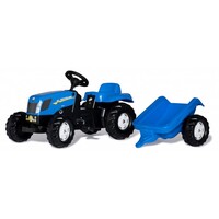 rollyKid New Holland T7040 mit Anhänger