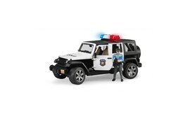 Bruder Polizeifahrzeug Jeep Wrangler Unlimited Rubicon 1:16