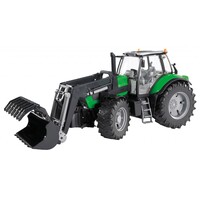 Bruder Traktor Deutz Agrotron X720 mit Frontlader 1:16