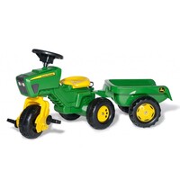 rollyTrac John Deere mit Anhänger und Sound