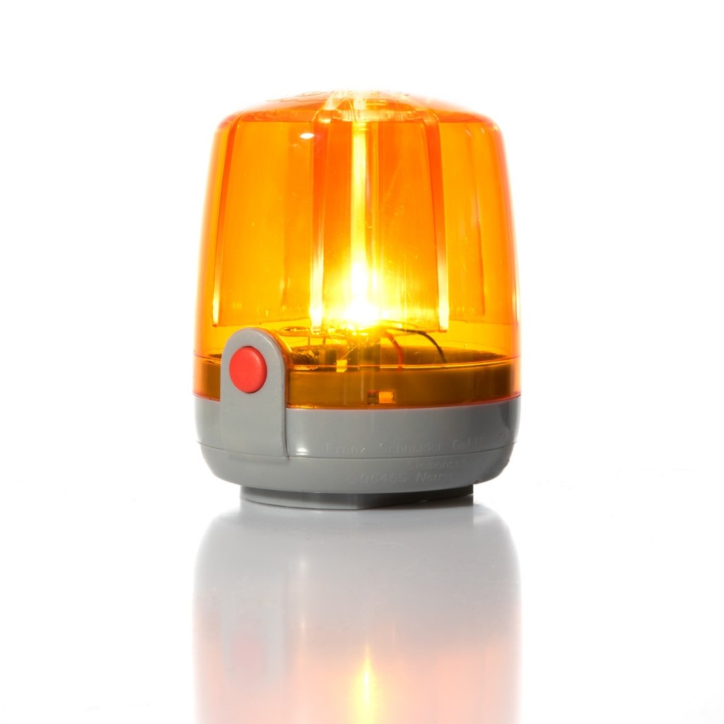 Blinklicht für Tretfahrzeuge rollyFlashlight - orange