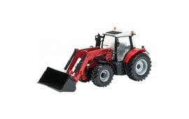 Britains Traktor Massey Ferguson 6616 mit Frontlader 1:32